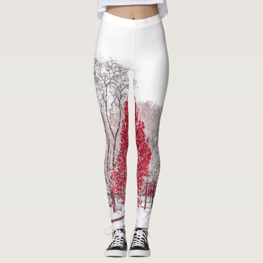 winter kerstmis 89 leggings (Voorkant)