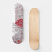 winter kerstmis 89 persoonlijk skateboard (Voorkant)
