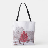 winter kerstmis 89 tote bag (Achterkant)