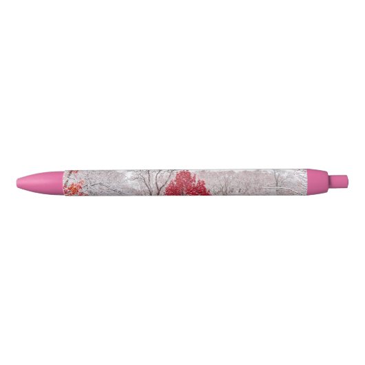 winter kerstmis 89 zwarte inkt pen (Voorkant)