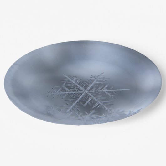 winter kerstmis 97 papieren bordje (Gekanteld)