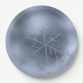 winter kerstmis 97 papieren bordje (Voorkant)