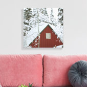 winter kerstmis 99 canvas afdruk (Insitu (Woonkamer))