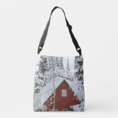 winter kerstmis 99 crossbody tas (Achterkant)