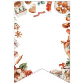Winter Kerstmis Baby Shower Slinger Banner (Eerste vlag)