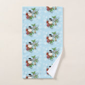Winter-Kerstmis Bad Handdoek (Handdoek)