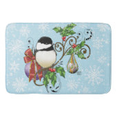 Winter-Kerstmis Badmat (Voorkant)