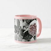 Winter, Kerstmis, Besneeuwde, Bevroren Roos Tekeni Mok (Voorkant rechts)