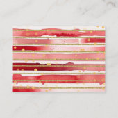 Winter Kerstmis Bos Dieren Luier Raffle Informatiekaartje (Achterkant)