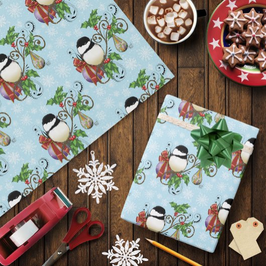 Winter-Kerstmis Cadeaupapier
