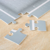 Winter Kerstmis Caroling Santa Reindeer Singing Legpuzzel (Zijkant)