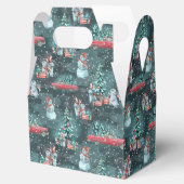 Winter Kerstmis Cozy Bedankdoosjes (Geopend)