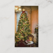 Winter - Kerstmis - Het is weer Kerstmis Visitekaartje (Achterkant)