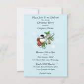 Winter-Kerstmis Kaart (Voorkant)