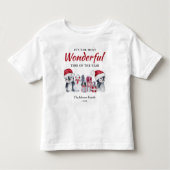 Winter Kerstmis Kinder Shirts (Voorkant)