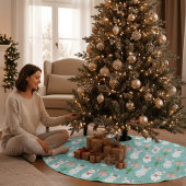 Winter Kerstmis Llamas | FEESTDAGEN Kerstboom Rok