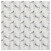 Winter Kerstmis met Robin Fabric