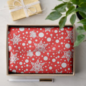 Winter Kerstmis Oud Engels Sheepdog Grey 1 Cute Tissuepapier (Geschenk)