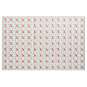 Winter Kerstmis Scandinavian Style Fox Pattern Stof (Yard (91,4 cm))