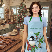 Winter-Kerstmis Schort