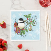 Winter-Kerstmis Servet (Insitu)