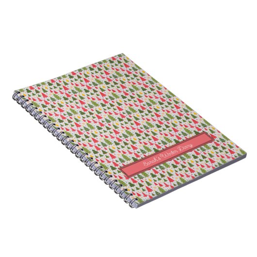 Winter & Kerstmis Thema Notitieboek (Rechterzijde)