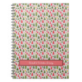 Winter & Kerstmis Thema Notitieboek (Voorkant)