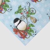 Winter-Kerstmis Tissuepapier (Detail)