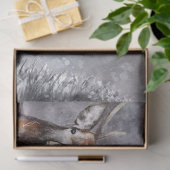 Winter Kerstontwerp 1 Tissuepapier (Geschenk)