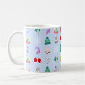Winter/Kerstpatroon koffiemok (330ml) (Links)