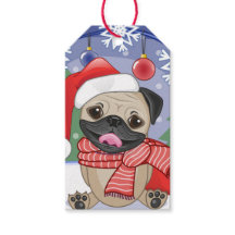 Winter & Kersttijd Pug