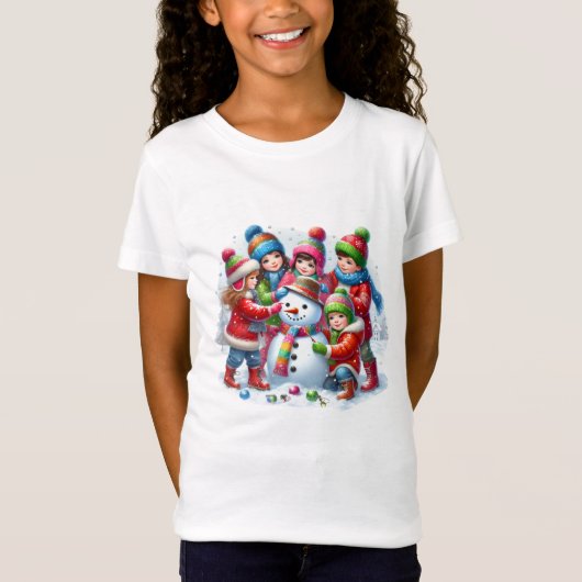 Winter Kids T-Shirt (Voorkant)