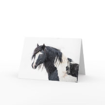 "Winter King"-briefkaart