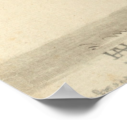 Winter King - Hendrick Avercamp Fine Art Poster (Hoek)