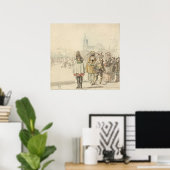 Winter King - Hendrick Avercamp Fine Art Poster (Thuiskantoor)