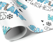 Winter Kisses aanpassen Cadeaupapier (Rol Hoek)