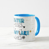 Winter Kisses aanpassen Mok (Voorkant rechts)