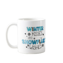 Winter Kisses en Snowflake WinterFeestdagen