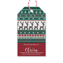 Winter Kleuren Cadeaubijsluiter