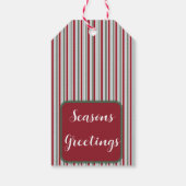 Winter Kleuren Cadeaubijsluiter Cadeaulabel (Achterkant)