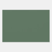 Winter Kleuren Inpakpapier Plat Vel Set 10 (Voorkant)