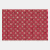 Winter Kleuren Inpakpapier Plat Vel Set 4 (Voorkant 3)