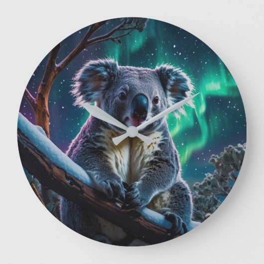 Winter Koala en Zuiderlicht Grote Klok (Voorkant)