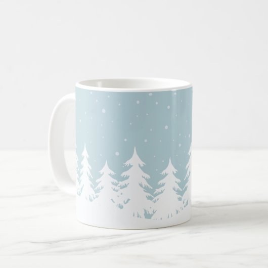 Winter Koffiemok (Voorkant links)