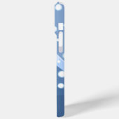 Winter Kokeshi Doll - Blue Mountain Geisha Girl Case-Mate iPhone Case (Achterkant / Links)