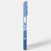 Winter Kokeshi Doll - Blue Mountain Geisha Girl Case-Mate iPhone Case (Achterkant / Rechts)