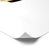 Winter Kokeshi Doll - Blue Mountain Geisha Girl Poster (Hoek)