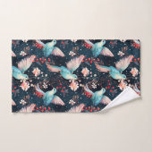 Winter Kolibriepatroon Bad Handdoek (Handdoek)