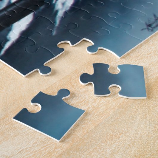 Winter Koningin Witte Draak Fantasie Legpuzzel (Zijkant)