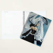 Winter Koningin Witte Draak Fantasie Planner (Display)